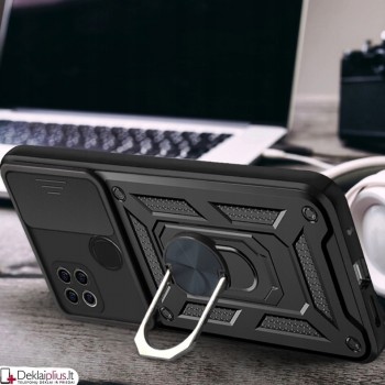 5in1 smūgiams atsparus dėklas su žiedu ir kameros apsauga (Xiaomi Redmi 9C/10A) 5in1 smūgiams atsparus dėklas su žiedu ir kameros apsauga (Xiaomi Redmi 9C/10A)